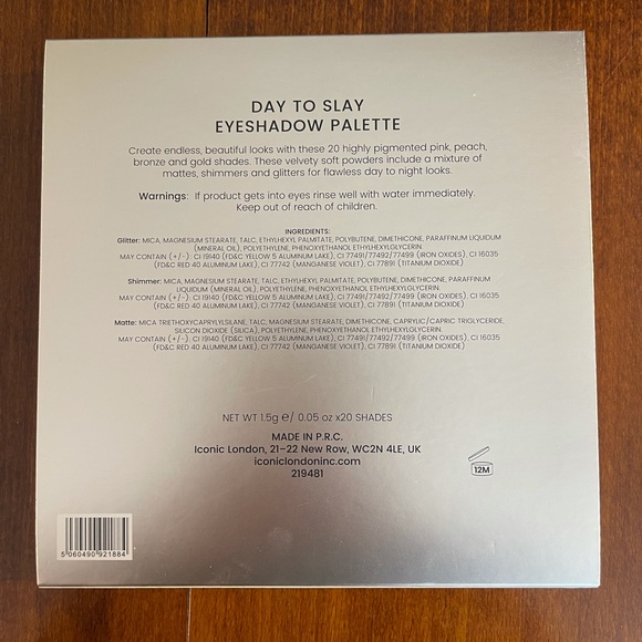 Iconic london day to slay eyeshadow palette - Picture 3 of 3